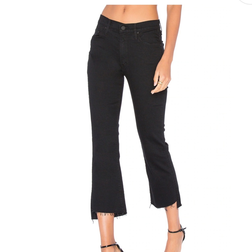 MOTHER Insider Crop Step Fray in Not Guilty Jeans
